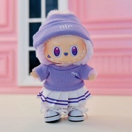 Suitable for LABU 3.0 V1/V2 17cm Plush Doll Pendant Clothes Purple ALO Set