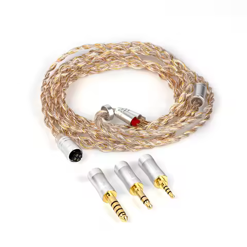Tripowin Petrichor 26AWG Upgraded Replacement Detachable HiFi Audio Cable Balanced 2.5mm 3.5mm 4.4mm