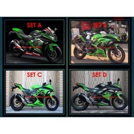 1. Kawasaki Ninja 250 13-17 Years Cover Set (Fairing) (Including Tank Cover).