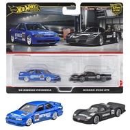 Hot Wheels Premium 2-Pack Nissan R390 GT1 / '94 Nissan Primera Toy Cars Japan Original