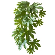 Large Floral Arrangement Decorative Leaves Floral Art Wall Hanging Green Plant Wall Project Octagona