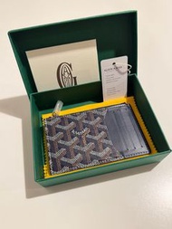 Goyard  Bourbon zipped card holder 卡片套  深藍色 $5600