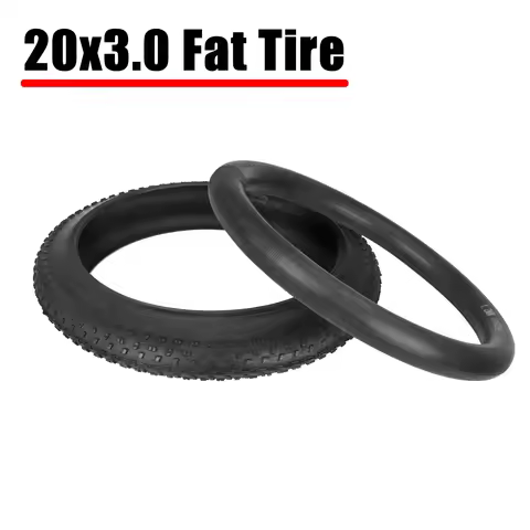 20 Inch Fat Tire 20x3.0 Bike Off-road Fat Tire E-Bike Snow Bike Beach Electric Bicycle 20*3.0 Anti-S