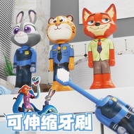 Crazy Zoo Children's Retractable Toothbrush (A Set Of 3 Styles Each 1)