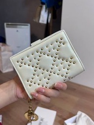 Dior  短夾  皮夾 皮包 logo吊飾可拆