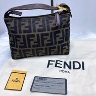 Fendi Zucca Pattern Pouch 迷你手拿包