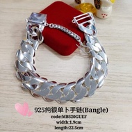 925 silver bangle for men*sesuai untuk lelaki