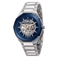 Maserati R8823142004 Sfida Steel Bracelet Blue-Silver 44mm. นาฬิกา นาฬิกาข้อมือ นาฬิกาข้อมือผู้ชาย