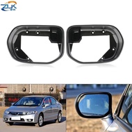 Car Accessories Exterior Parts Rearview Side Mirror Frame Cover Housing Bezel For HONDA CIVIC FA1 FD