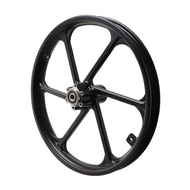 16 นิ้วอลูมิเนียมล้อ Hub 16x1.75 เบรคด้านหน้าสําหรับ ECMS จักรยาน F16 F16-PLUS ไฟฟ้าสกู๊ตเตอร์จักรยา