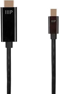 Monoprice Mini DisplayPort to HDTV Cable - 1M (3.Feet) 4K@60Hz - Select Series