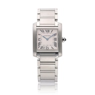 Cartier Tank Française Reference W51003Q3, a stainless steel quartz wristwatch, Circa 2000's