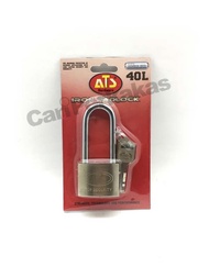 Gembok Putih ATS 40 mm Leher Panjang - Gembok Chrome Gembok Crome ATS 40 mm Panjang - Gembok Murah 4