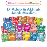 Ziyadbooks 17 Islamic Illustrated Muslim Children's Manners and Morals Story Books for 2 3 4 Years O