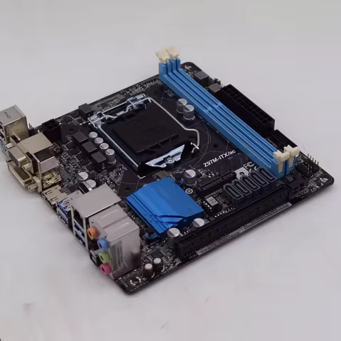 Z97M-ITX/AC ITX Motherboard with 5*SATA interface, LGA1150 socket, supporting 4th and 5th generation