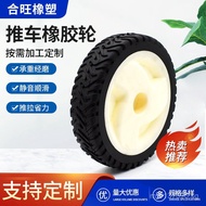 Training wheel837HP Plastic Wheel Luggage Cart Directional Wheel Rubber Rubber Wheel Fixed Wheel Han