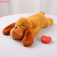 XINYUE Dog Plush Toy, Calming Heartbeats Sound Heartbeats Simulator Sleep Aid Doll, Interactively To