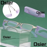 OSIER Anti-Blue Light Reading Glasses, Blue  Blocking Folding Hyperopia Glasses, Comfortable 360 Deg