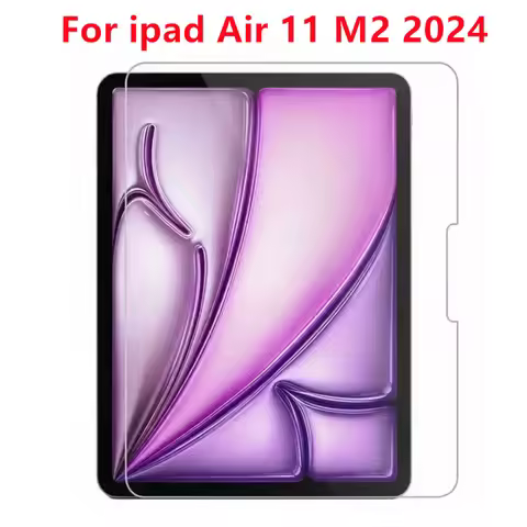 1Pc Tempered Glass Screen Protector For ipad Pro 12.9 11 M3 M5 2025 Pro Air 13 11 2024 M4 M2 Air 5 4