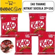 [40 BARS] Kitkat Traditional Chocolate Bar 2F
