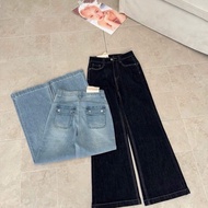Guangzhou 1631 flared pocket jeans