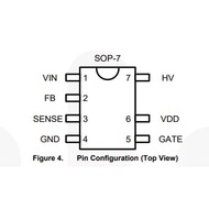 IC FAN6755 SOP-7 6755 PWM KONTROLLER IC TV ADAPTOR