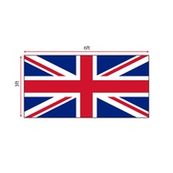 United Kingdom Flag 3x6ft, Bendera United Kingdom 3x6ft, Polyester