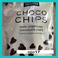 B4y chip compound dark 1 kg pack / clate coklat chip