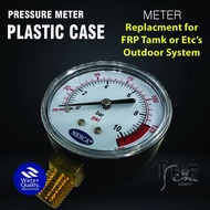 Pressure Meter Gauge for Outdoor Water Filter / Water Filter Pressure Meter
