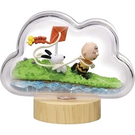 Re-ment snoopy weather terrarium no 2 Windy day