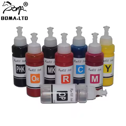 BOMA.LTD 100ml P400 P405 P407 R200 R1900 Pigment Ink For EPSON SureColor SC-P400 SC-P405 SC-P407 SC-