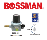 BOSSMAN BLPR181 GAS REGULATOR ELECTRIC ACCESSORIES(SIRIM) KEPALA GAS