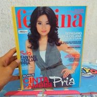 majalah hardcover Femina Februari - Mei 2008 original