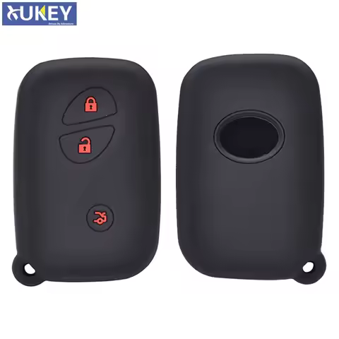 For Lexus IS IS250 GS300 IS220 LS460 RX350 RX450h CT200h Silicone Remote Key Case Fob Shell Cover Ja