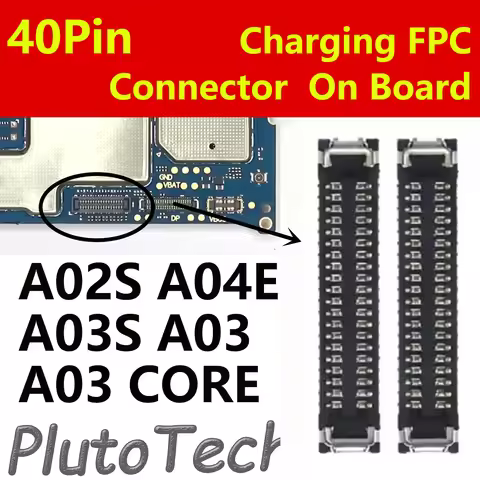 10cs USB Charging FPC Connector For Samsung A02S A04E A03S A03 CORE A025 A042 Charger Plug On Board 
