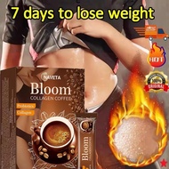 NUGEN Bloom Collagen Coffee and Probiotics Slim Detoxifying Coffee 10 sachets Bloom Collagen Coffee 
