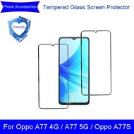 Phone Tempered Glass Screen Protector For Oppo A77 4G / Oppo A77 5G / Oppo A77S Accessory Parts.