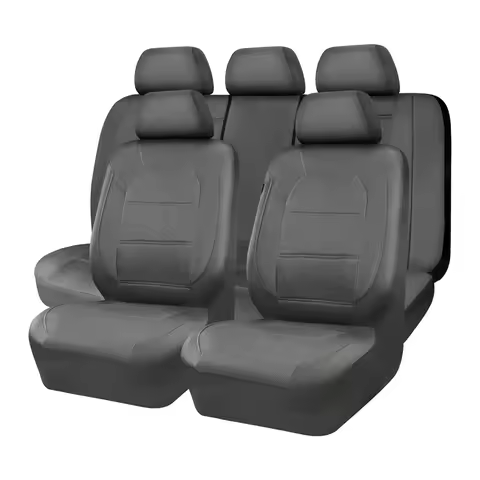 Leather Car Seat Cover For Full Set Interior Accessories For Cupra Formentor Fiat Grande Punto BMW E