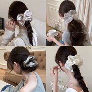Korean Style Lazy Style Gypsophila Scrunchy Hair Ring Female Feel Super Elegant Classy Ball Head Rop