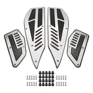 KODASKIN Scooter Footboard Steps Motor Footrest Pegs Plate Pads for Yamaha XMAX300 X MAX 250/400