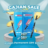 SNOWMAN - PERMANENT OPF OPM PEN FT 700 DRAWING PEN/ FT 700 CALLIGRAPHY PEN ORIGINAL PERMANENT/SPIDOL