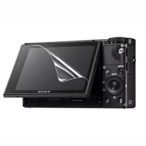 3x Clear PET Film Screen Protector for Sony RX1/RX1R/RX100 M6 M5 M4 M3 M2 RX100M3 RX100M4/RX10 Mark 