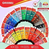 NA GREEBEL Acrylic Paint 30 SingleML Acrylic Paint/ Canvas Painting Paint Canvas Painting/