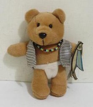 屈臣氏 熊熊愛台灣 磁鐵玩偶娃娃-達悟熊(蘭嶼捕飛魚)泰迪熊