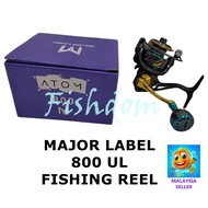 FISHDOM MAJOR LABEL ATOM 800SW ULTRA LIGHT SPINNING REEL