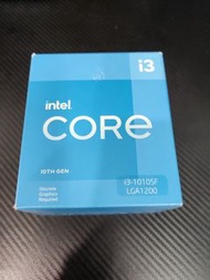Intel Core i3-10105F 第 10 代處理器 6M 快取記憶體