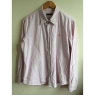 NT$200含運【二手】Basic house 牛津 韓國 條紋襯衫 / Lativ ZARA GAP GU H&M MUJI