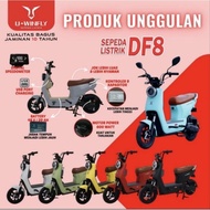 BIG PROMO Sepeda Listrik Uwinfly DF8 12ah / 20ah