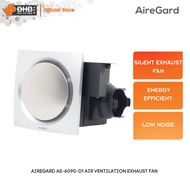 AireGard AS-6090-D1 Air Ventilation Exhaust Fan Silent Series (Round) (White) 80CFM 4" / 4 Inches - 