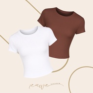 Knit top fit body | Top bija